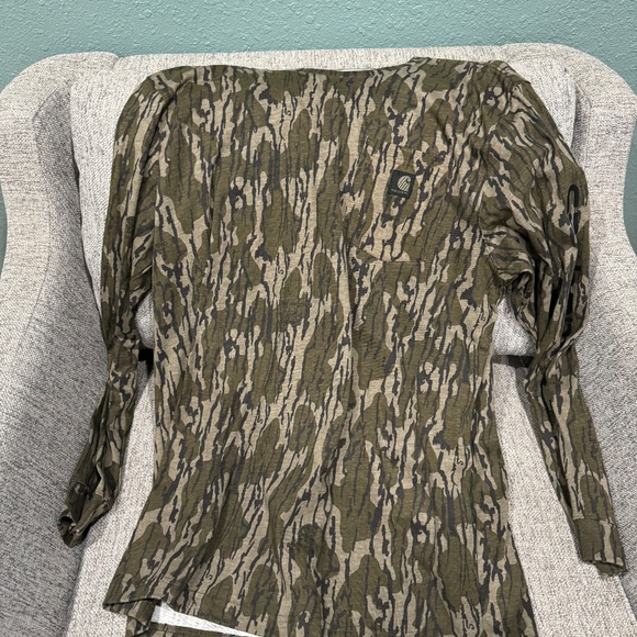 Mens Camo Carhartt L Tall Long Sleeve T-shirt - Picture 3 of 3